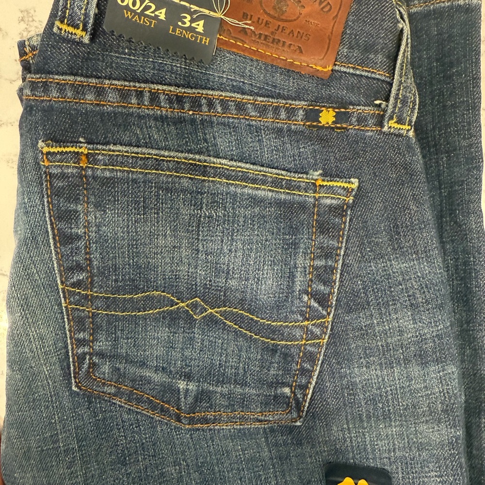 Lucky Brand Blue Straight Leg Jeans Classic Denim